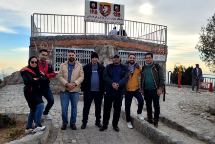 کوه گشت خانوادگی کارکنان بیمارستان کاشانی