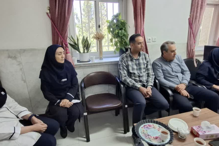 بازدید مدیریتی تیم ایمنی بیمار